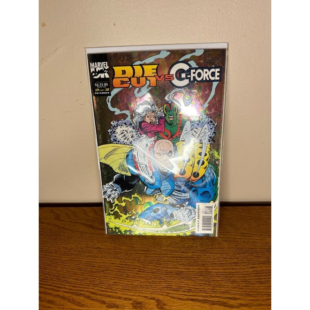 Marvel Comics  Die Cut Vs G-Force #2 Modern Age December 1993 Comic Book